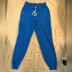 FIGS Scrubs 22 Pocket Joggers Royal Blue